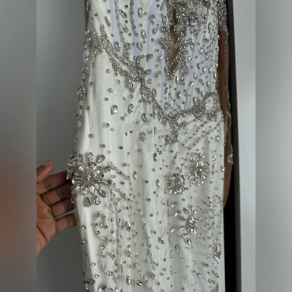 Custom Made Wedding Reception Dress. Great for Proms, Weddings, Events, Etc - Picture 5 of 11